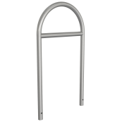 Stainless steel hoop |  48 mm | for casting in concrete | Round hoop with cross bar | total width 650 mm | for casting in concrete